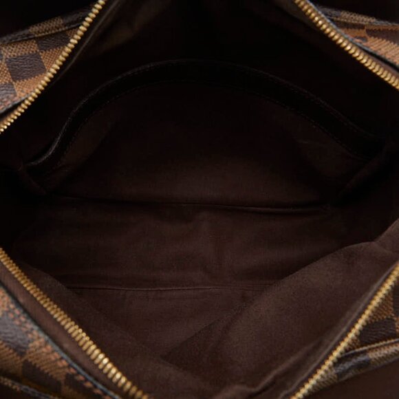 LOUIS VUITTON Brown Damier Leather Shoulder Bag - Picture 6 of 9